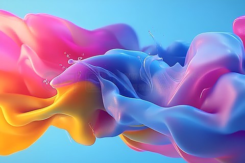海岛度假概念图